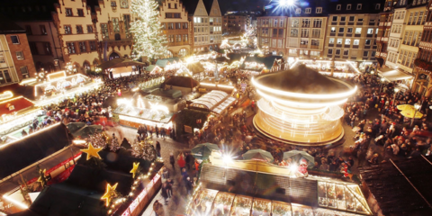 Ανοιξε για το κοινό η χριστουγεννιάτικη αγορά της Φρανκφούρτης