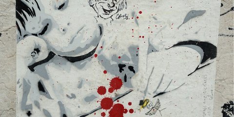 Οι δρόμοι της Γαλλίας πλημμυρίζουν με γκράφιτι για το μακελειό στο Charlie Hebdo... 