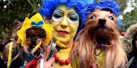 Γιορτάζουν ενόψει Halloween στον μισό πλανήτη.