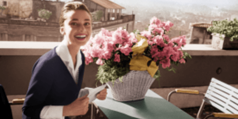 Όταν η Οντρεϊ Χέπμπορν επισκέφτηκε τη Ρώμη