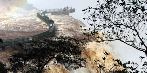 Τα υδάτινα σύνορα μεταξύ Βραζιλίας και Αργεντινής: Οι εντυπωσιακοί καταρράχτες Ιγκουαζού