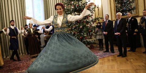 Κάλαντα στο Προεδρικό Μέγαρο