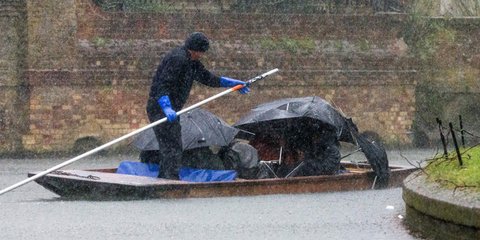 Κι όμως γόνδολες και στο... Κέιμπριτζ.