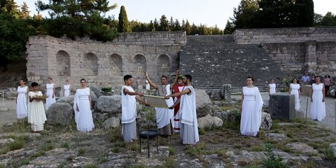 Αναπαράσταση του Ορκου του Ιπποκράτη στην Κω