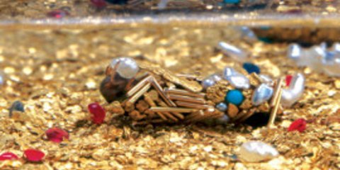 Φυσικά κοσμήματα: Φωλιές από χρυσάφι και πολύτιμους λίθους [εικόνες + βίντεο] 