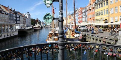 Love locks στην Κοπεγχάγη