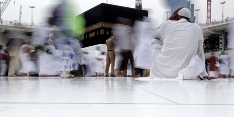 Προσκύνημα μουσουλμάνων στην Μέκκα - Φωτογραφία: AP Photo/Nariman El-Mofty