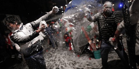 Οι Μεξικανοί εκεί που κάνουν αιματηρές διαδηλώσεις την άλλη στιγμή γιορτάζουν: Γιόρτασαν χθες το 203 χρόνια από την ανεξαρτησία της χώρας