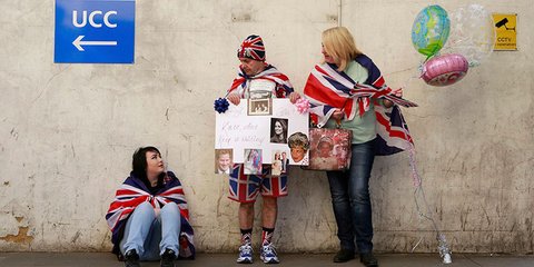 Η Βρετανία σε ετοιμότητα για τη γέννα της Κέιτ Μίντλετον... 