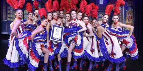 Το ρεκόρ Γκίνες του Moulin Rouge