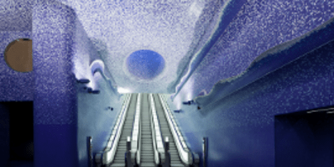 Στάση στην τέχνη - Το εντυπωσιακό μετρό της Νάπολης [εικόνες] 