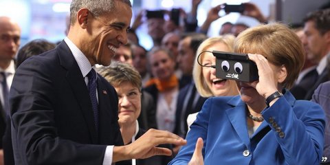 Ομπάμα-Μέρκελ σε παιχνίδια εικονικής πραγματικότητας... 