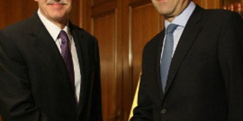Συμφωνία Παπανδρέου-Σαμαρά για τον νέο πρωθυπουργό