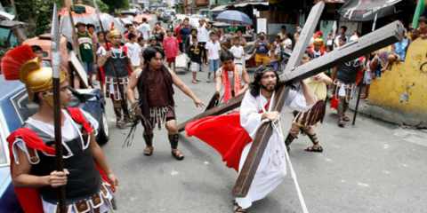 Αναπαράσταση της Σταύρωσης στις Φιλιππίνες