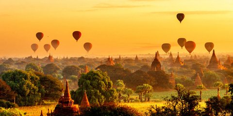 Μιανμάρ, σαν πίνακας ζωγραφικής... 