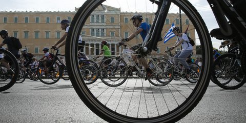 Εγινε με επιτυχία ο 24ος ποδηλατικός γύρος της Αθήνας - Φωτογραφία: Intimenews/ΛΙΑΚΟΣ ΓΙΑΝΝΗΣ