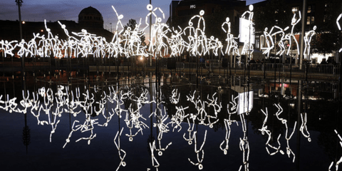 Tα φώτα της λίμνης στο φεστιβάλ λάμψης του Μπραντφορντ