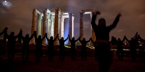 Εκδήλωση μνήμης για τη γενοκτονία των Ποντίων στους Στύλους Ολυμπίου Διός 