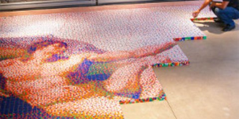 «Μαθηματικά» έργα τέχνης από κύβους του Ρούμπικ [εικόνες + βίντεο] 