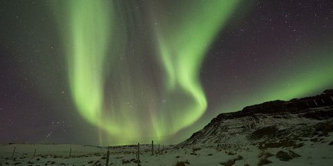 Το εκπληκτικό βόρειο σέλας στην Ισλανδία -Φωτογραφία: AP Photo/Rene Rossignaud