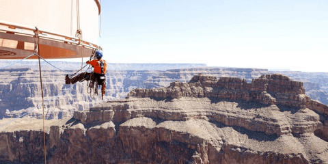 Επικίνδυνες αποστολές: Καθαρίζοντας την γέφυρα του Γκραν Κάνιον