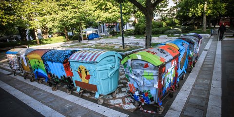 Τέχνη στους κάδους, Λάρισα