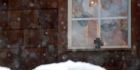 Χιονοθύελλα πλήττει τον αμερικανικό νότο, στην πολιτεία Μισσισιπή -Φωτογραφία: AP Photo/Rogelio V. Solis