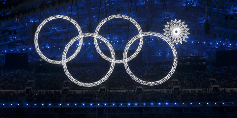 Η πρώτη γκάφα των Αγώνων του Σότσι - Χάλασε το εφέ στην τελετή έναρξης