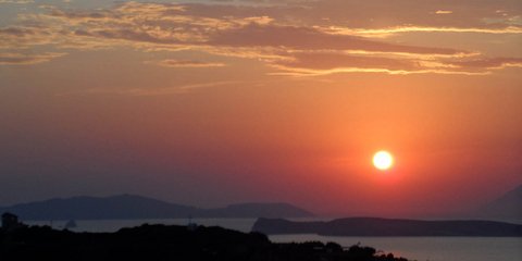 Ηλιοβασίλεμα στην Κέρκυρα