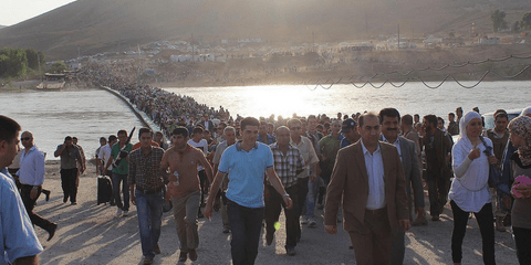 Καταυλισμός Σύριων προσφύγων στο Μααφρακ της Ιορδανίας