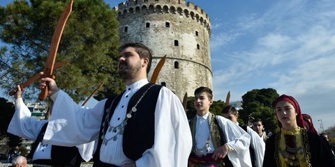 Οι Ραγκουτσάρηδες ξεσήκωσαν τη Θεσσαλονίκη