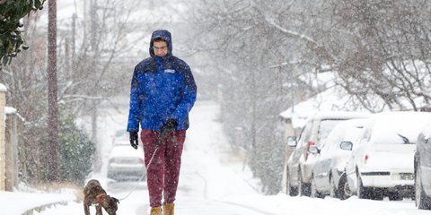 Η κακοκαιρία ξεκίνησε από τα βόρεια... 