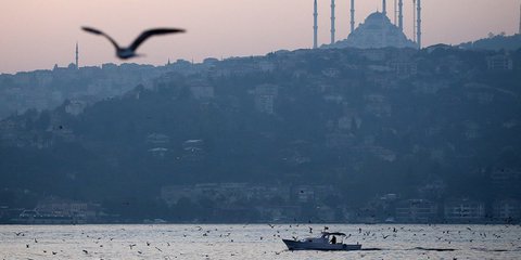 Ξημέρωμα στο Βόσπορο τουρκία