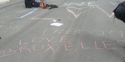 «Μαζί ενάντια στο μίσος - Βρυξέλλες σ' αγαπάμε»