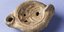 Πήλινο λυχνάρι κατασκευασμένο με μήτρα από τις Λουλουδιές Κίτρους Πιερίας διακοσμημένο με επτάφωτη λυχνία