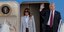 O Ντόναλντ Τραμπ με τη Μελάνια κατά την άφιξή του στο Ελσίνκι-Φωτογραφία:ΑP /Markus Schreiber