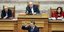 Ενταση στη Βουλή μεταξύ Μητσοτάκη-Βούτση -Φωτογραφία: EUROKINISSI/ΓΙΩΡΓΟΣ ΚΟΝΤΑΡΙΝΗΣ