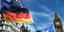 Η σημαία της Γερμανίας και της Ε.Ε/ Φωτογραφία: AP