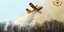 Αεροσκάφος ρίχνει νερό σε πυρκαγιά