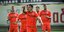 Πανηγυρίζουν γκολ οι παίκτες του Αστέρα Τρίπολης