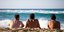 Τουρίστες στην παραλία της Μεσακτής στην Ικαρία