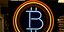 Bitcoin φωτεινή επιγραφή