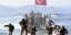 Στιγμιότυπο από την απόβαση κομάντο της Τουρκίας κατά την άσκηση «Θαλασσόλυκος»