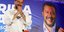 Ο Ματέο Σαλβίνι σε προεκλογική συγκέντρωση του κόμματος της Λέγκας του Βορρά 