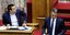 Ο Αλέξης Τσίπρας και ο Κυριάκος Μητσοτάκης στη Βουλή