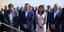 Ο πρωθυπουργός στη Λευκάδα, έχοντας στο πλευρό του τη σύζυγό του Περιστέρα Μπαζιάνα 