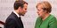 Η Γερμανίδα καγκελάριος Μέρκελ και ο Γάλλος πρόεδρος Μακρόν 
