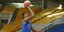 Ο Γιάννης Αντετοκούνμπο σε παλαιότερη προπόνηση της Εθνικής μπάσκετ