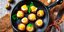Μανιτάρια πορτομπέλο με αυγό
