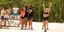 Παίκτες του Survivor πανηγυρίζουν